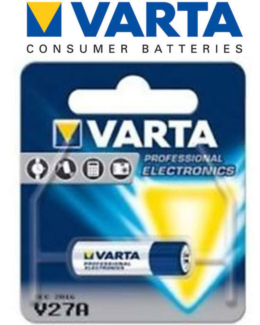 VARTA 27A LR27 V27A V27GA 12V Alkaline Battery image 1